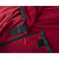 Sleeping Liner microfleece mummy shape bordeaux