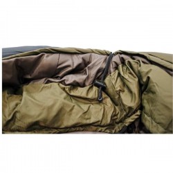 Saco de dormir outdoor Frostfall Comfort forma momia gris oliva