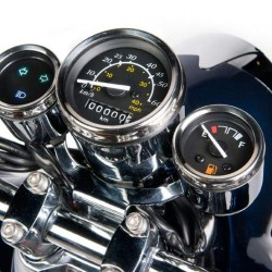 GMX 460 Retro Classic Motor Scooter 25 km/h negro Euro 5 Scooter ciclomotor