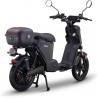 Patinete eléctrico Scoody 25 E-Go S2 negro mate 500W 25 km/h ciclomotor