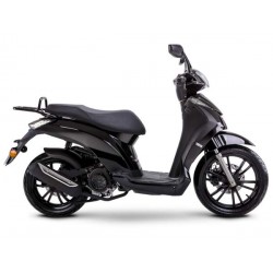 Patinete Fighter 125 TR negro Euro 5 moto ligera scooter rueda grande