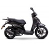 Patinete Fighter 125 TR negro Euro 5 moto ligera scooter rueda grande