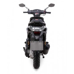 Patinete Fighter 125 TR negro Euro 5 moto ligera scooter rueda grande