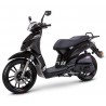Patinete Fighter 125 TR negro Euro 5 moto ligera scooter rueda grande