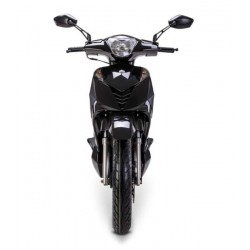 Patinete Fighter 125 TR negro Euro 5 moto ligera scooter rueda grande