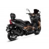 Scooter Firejet 125 BMAX negro-marrón Euro 5 scooter 125 cc 4 tiempos