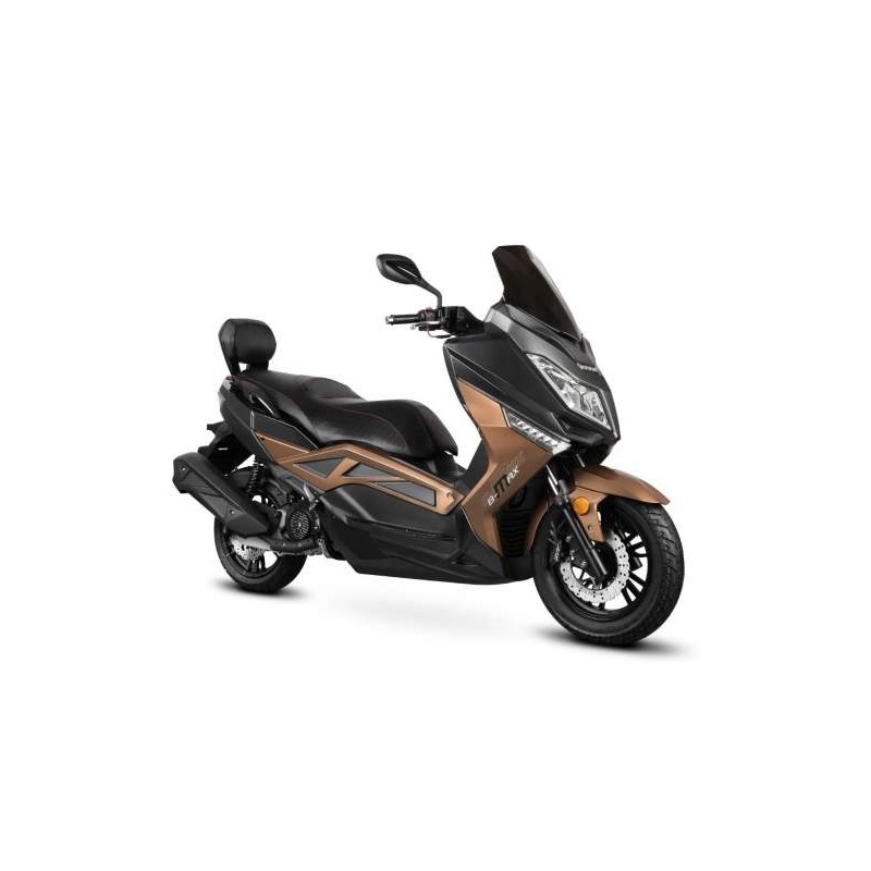 Scooter Firejet 125 BMAX negro-marrón Euro 5 scooter 125 cc 4 tiempos