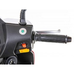 Scooter Fighter 125 GP-RZ rojo Euro 5 scooter motocicleta ligera 125ccm 4 tiempos