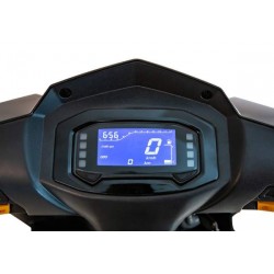 Scooter Fighter 125 GP-RZ rojo Euro 5 scooter motocicleta ligera 125ccm 4 tiempos