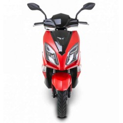 Scooter Fighter 125 GP-RZ rojo Euro 5 scooter motocicleta ligera 125ccm 4 tiempos