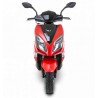 Scooter Fighter 125 GP-RZ rojo Euro 5 scooter motocicleta ligera 125ccm 4 tiempos