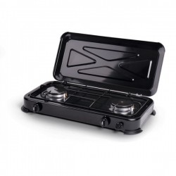 Cocina de gas Mary 2 fuegos 50 mbar con piloto de seguridad