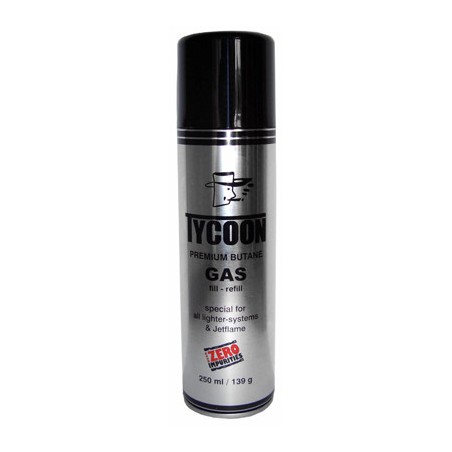 Tycoon gas premium para encendedores 250 ml