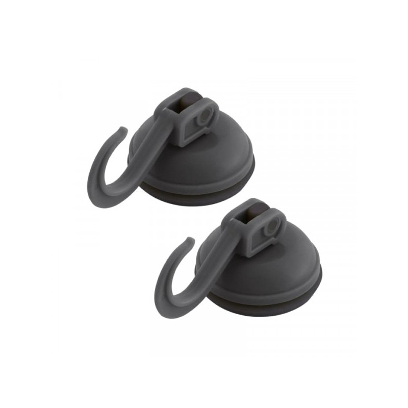 EuroTrail gancho ventosa talla M 2 piezas