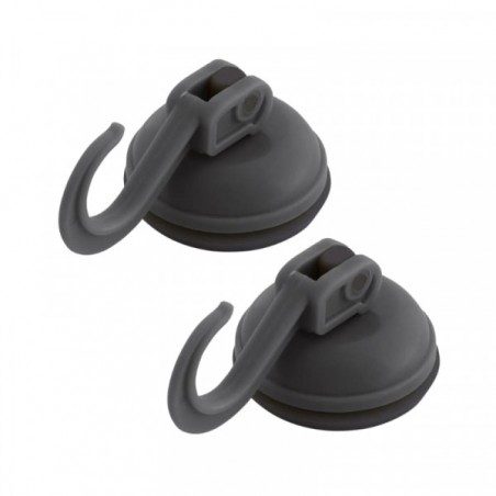 EuroTrail gancho ventosa talla M 2 piezas