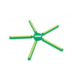 Salvamanteles de silicona, plegable y resistente al calor.