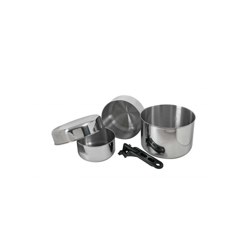 Set de cocina Bivouac inox 3