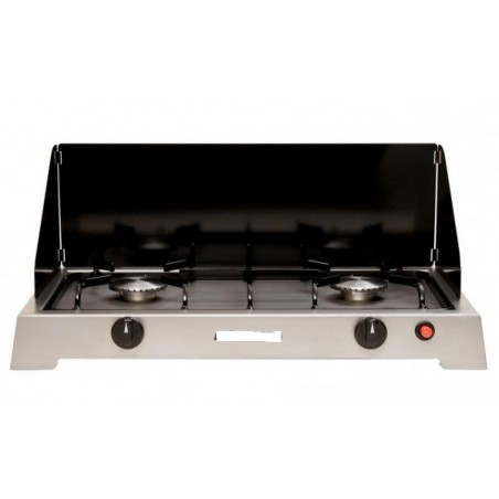 Cocina de gas Tango 2 fuegos de acero inoxidable