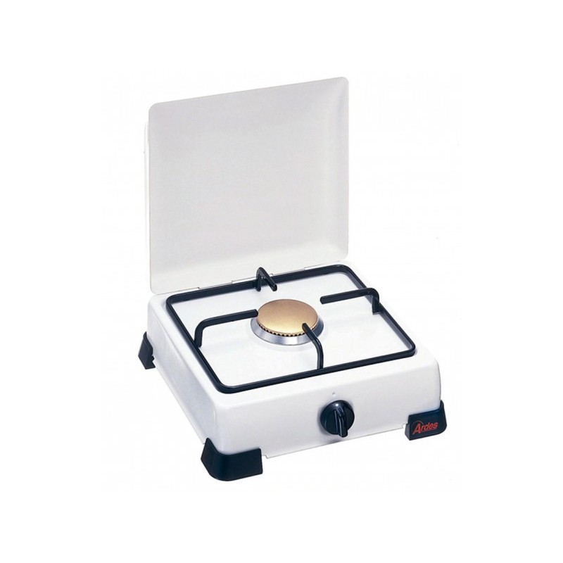 Cocina de gas esmaltada Zeus de 1 quemador con ZS 50 mbar