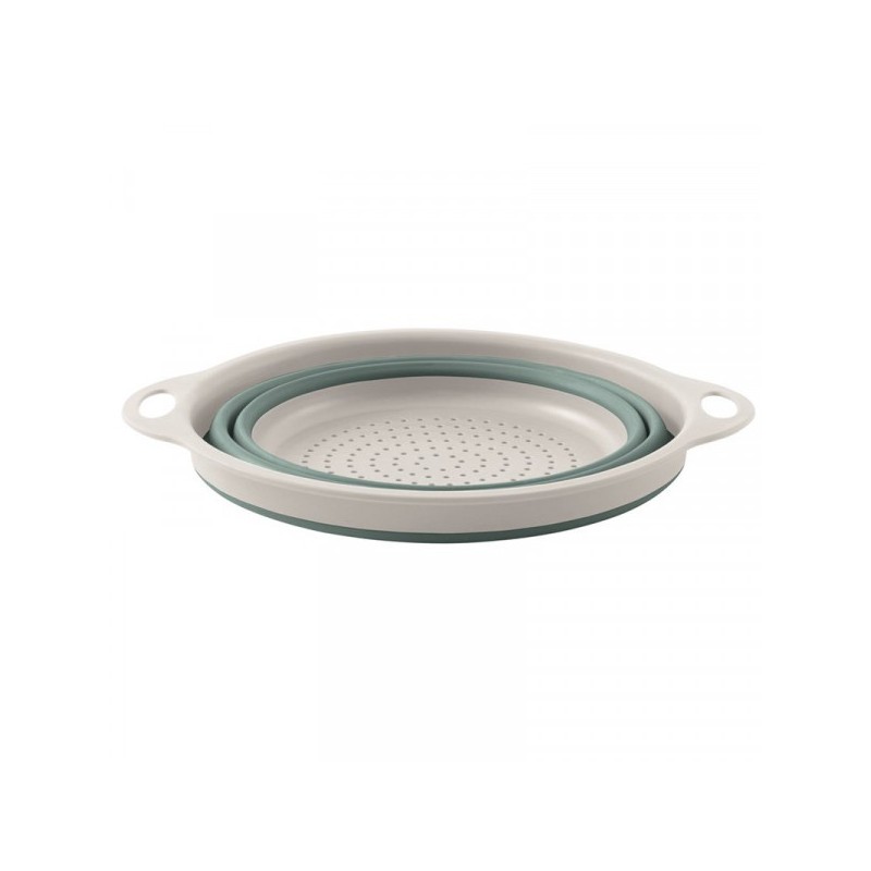 escurridor de cocina plegable gris-azul