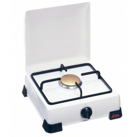 Cocina de gas esmaltada Zeus de 1 quemador con ZS 30 mbar