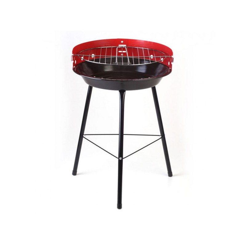 Parrilla de carbón parrilla redonda 34,5 cm