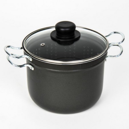 Olla para pasta con práctico colador