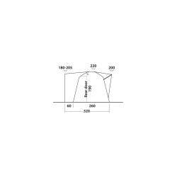 Kopie von Van Markise Outwell Milestone Shade