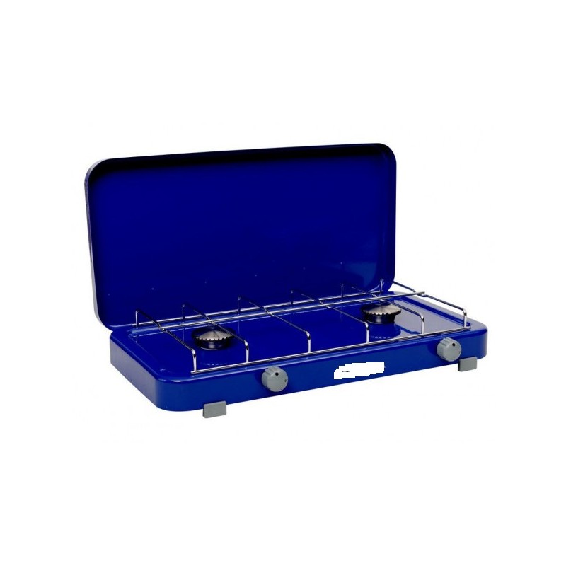 Cocina de gas de dos llamas Rumba 50 mbar con ZS