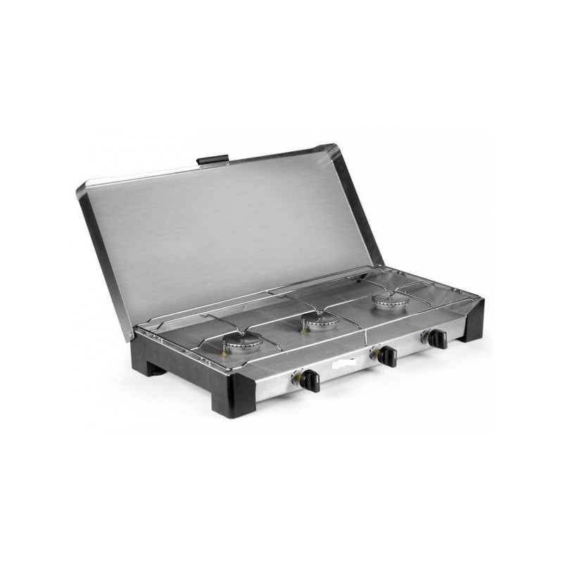 Hornillo de camping Brisbane 3 fuegos 50 mbar