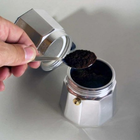 Cafetera Espresso Bellanapoli 3 tazas Alu nature