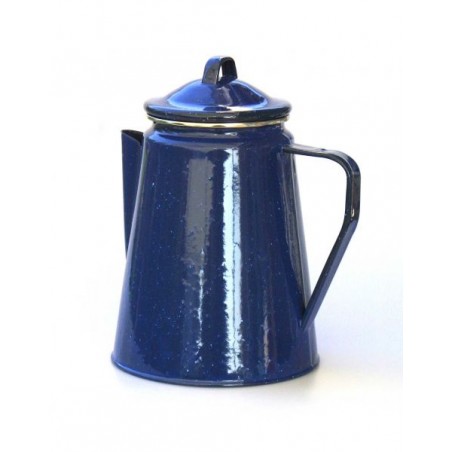 Cafetera esmaltada 1,8 L aprox. 8 tazas azul