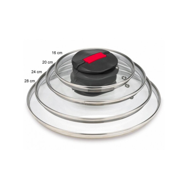 Ballarini Click & Cook tapa de cristal 16 cm