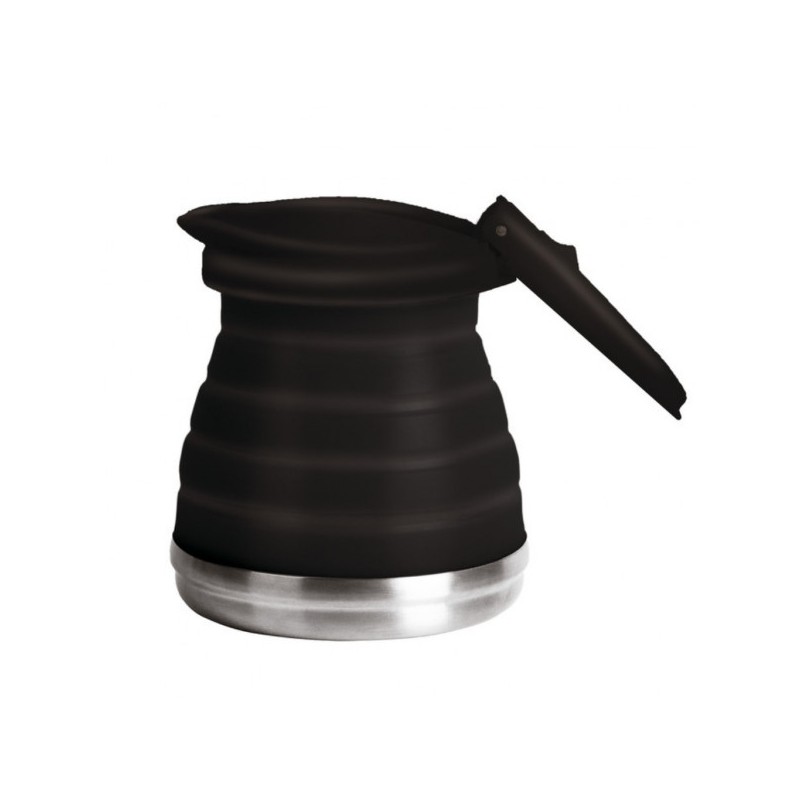 Hervidor plegable de silicona Camp4 negro
