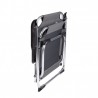 Silla plegable de aluminio para camping gris