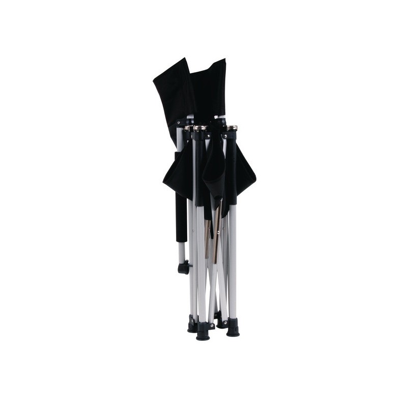Silla de director Camp4 silla plegable plegable negra