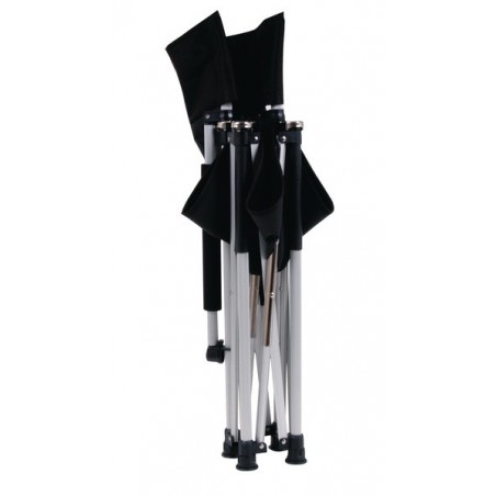 Silla de director Camp4 silla plegable plegable negra