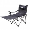 Silla de camping plegable Camp4 con reposapiernas