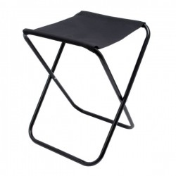 Taburete plegable Travelchair negro