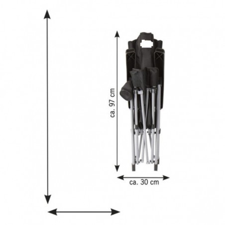 Silla de camping Camp4 La Palma negra