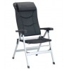 Silla de camping Isabella Thor gris oscuro