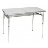 Mesa de camping 120 x 60 cm aluminio impermeable