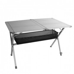 Mesa de camping de aluminio Camp4 mesa rodante 140 x 80 cm