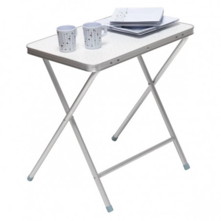 Mesa auxiliar de camping 60 x 40 cm