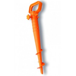 Diámetro del soporte de...