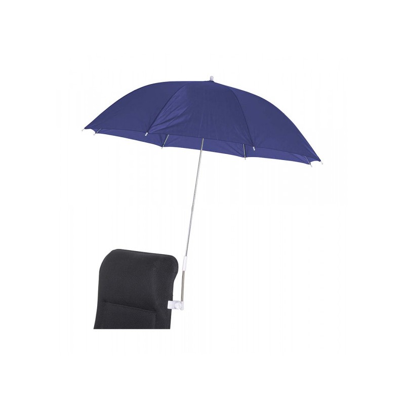 Sombrilla para sillas de camping azul