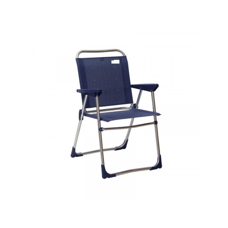 Crespo sillón plegable AL/219 bajo azul oscuro