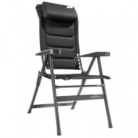 Silla de camping Frankana HighQ Comfortable Blackline