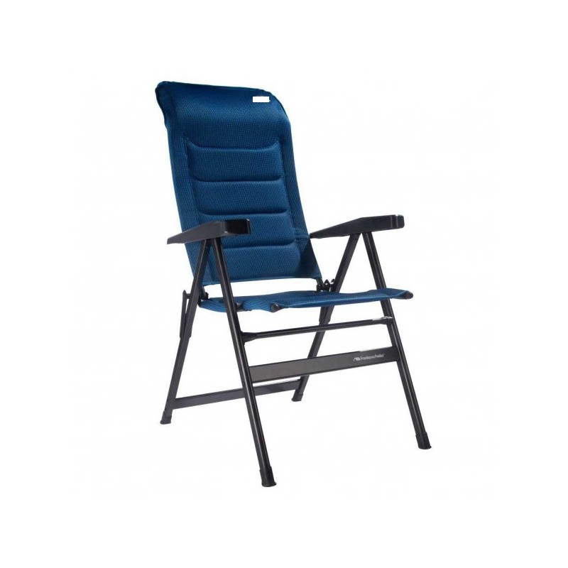 Silla de camping plegable HighQ Basic Blueline