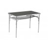 Mesa de camping Bo-Camp 100x60cm con estante de rejilla